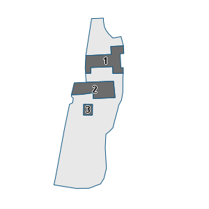 Porzione di cartografia che inquadra gli edifici di questa scheda
