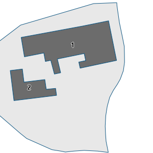 Porzione di cartografia che inquadra gli edifici di questa scheda