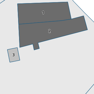 Porzione di cartografia che inquadra gli edifici di questa scheda