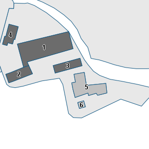 Porzione di cartografia che inquadra gli edifici di questa scheda