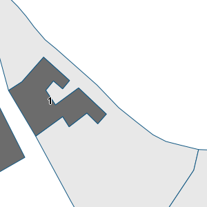 Porzione di cartografia che inquadra gli edifici di questa scheda