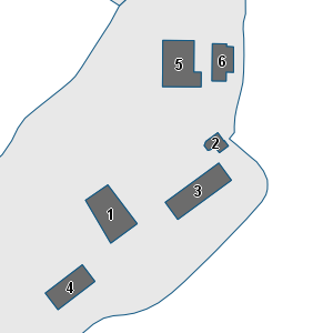 Porzione di cartografia che inquadra gli edifici di questa scheda