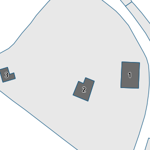 Porzione di cartografia che inquadra gli edifici di questa scheda
