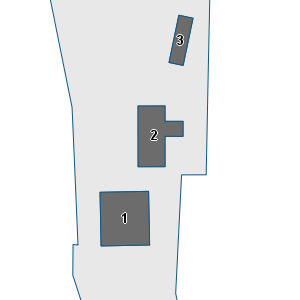 Porzione di cartografia che inquadra gli edifici di questa scheda