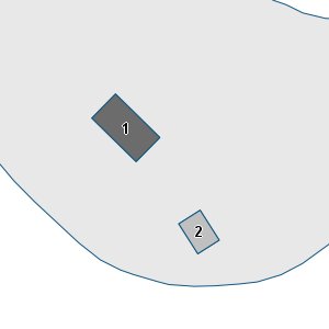 Porzione di cartografia che inquadra gli edifici di questa scheda