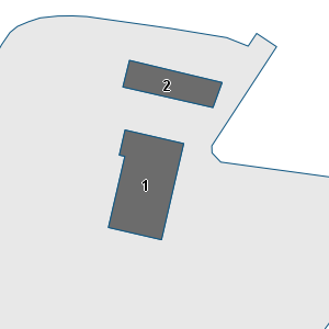 Porzione di cartografia che inquadra gli edifici di questa scheda